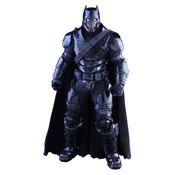 Batman vs Superman Dawn of Justice MMS Action Figure 1/6 Armored Batman Black Chrome Version 33 cm